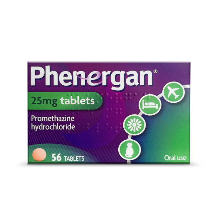 Phenergan 25mg - Pack of 56