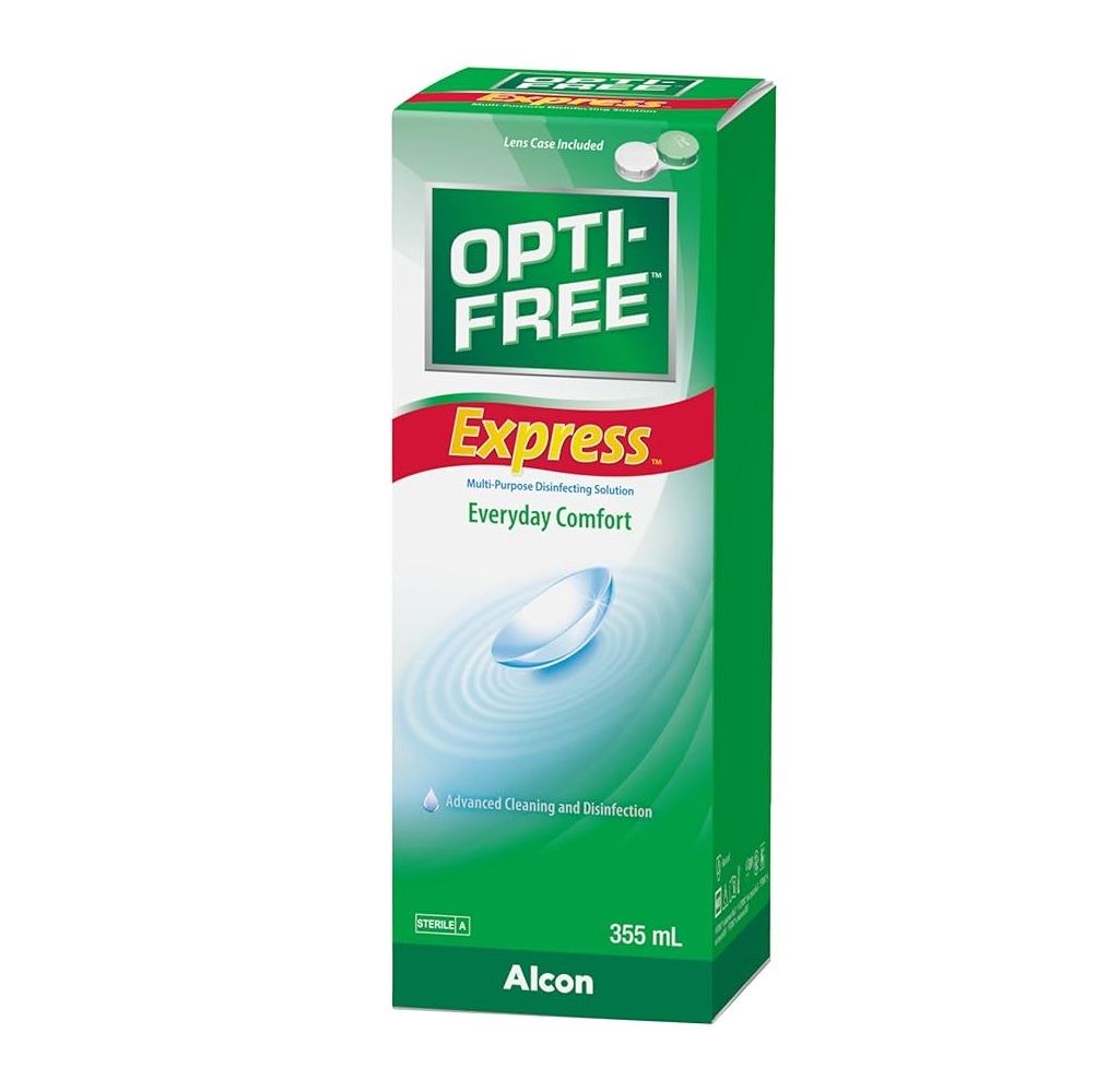 Opti-Free Express Lens Cleaning Solution - 355 ml