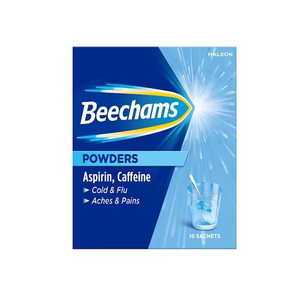 Beechams Powders for Cold & Flu - 10 Sachets