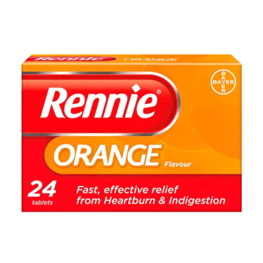 Rennie Orange - 24 Tablets
