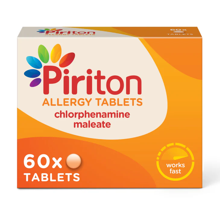 Piriton Allergy Tablets - 60 Tablets
