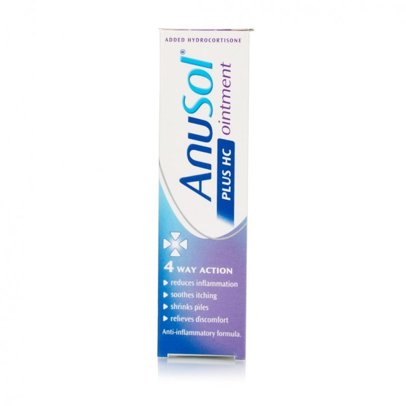 Anusol Plus HC Ointment Haemorrhoids 4 Way Action - 15g