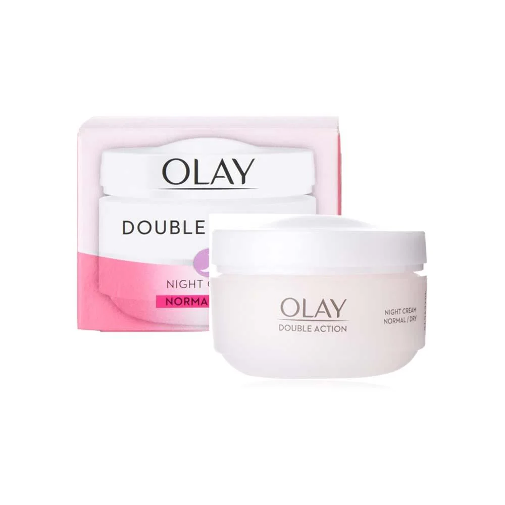 Olay Double Action Moisturiser Night Face Cream - 50ml