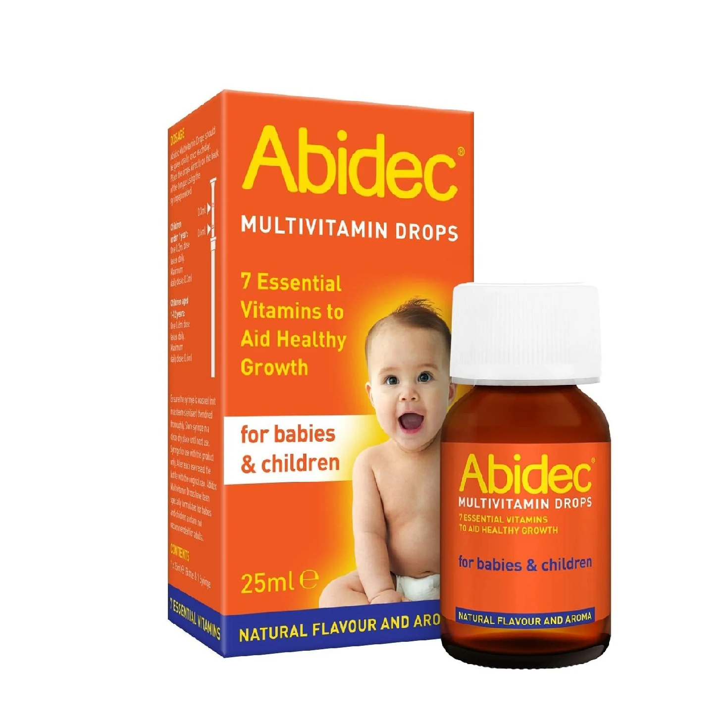 Abidec Multivitamin Drops for Children and Babies - 25ml