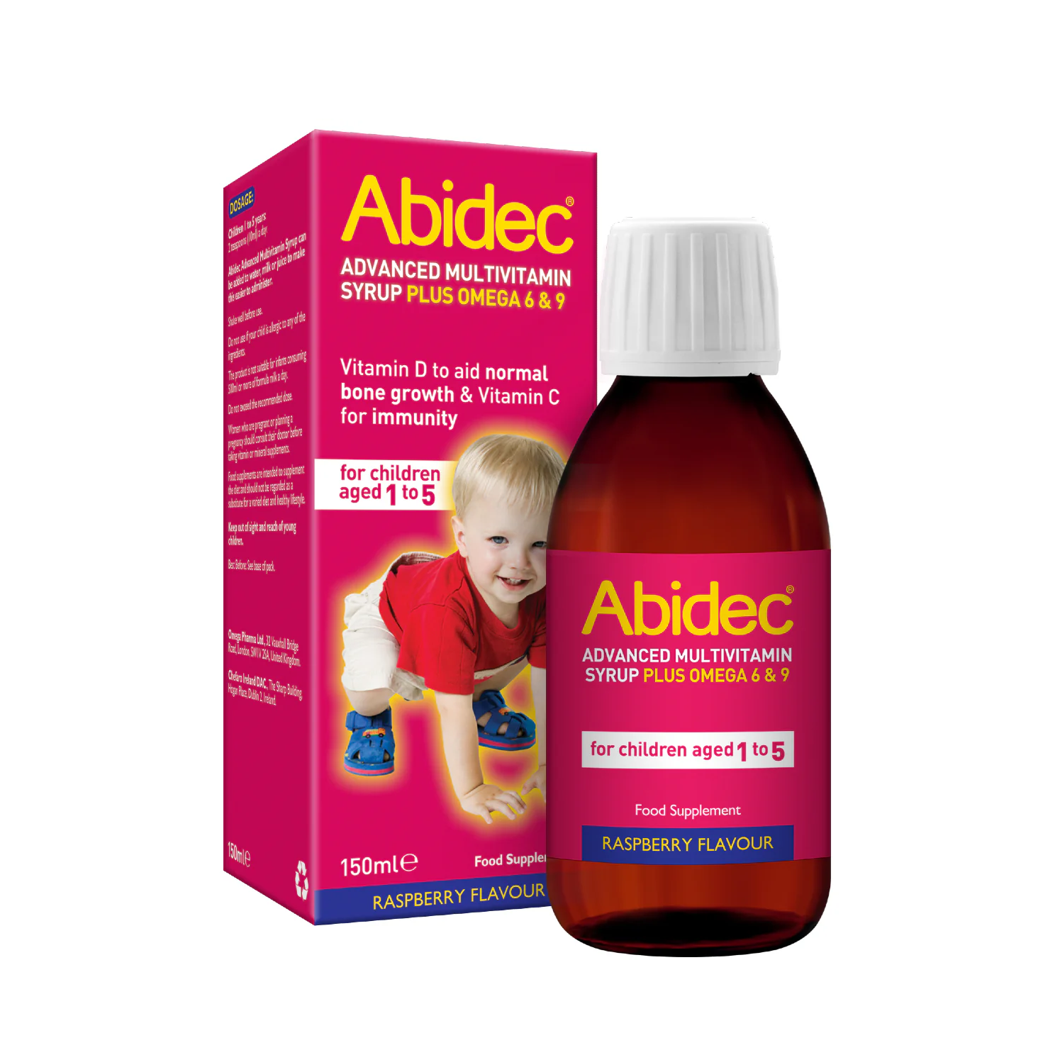 Abidec Multivitamin Syrup for Children and Babies - 150ml