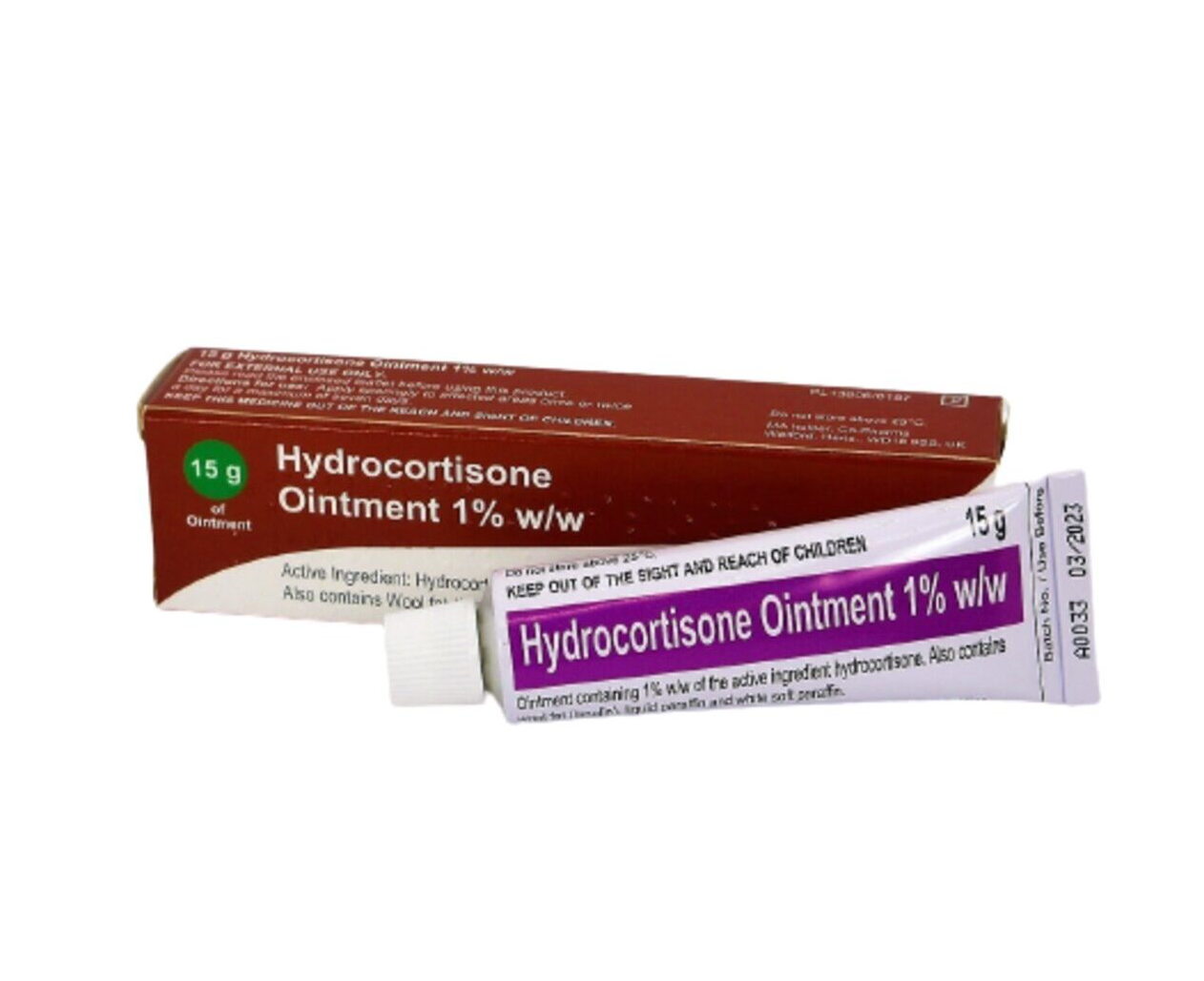 Hydrocortisone 1% Ointment - 15g