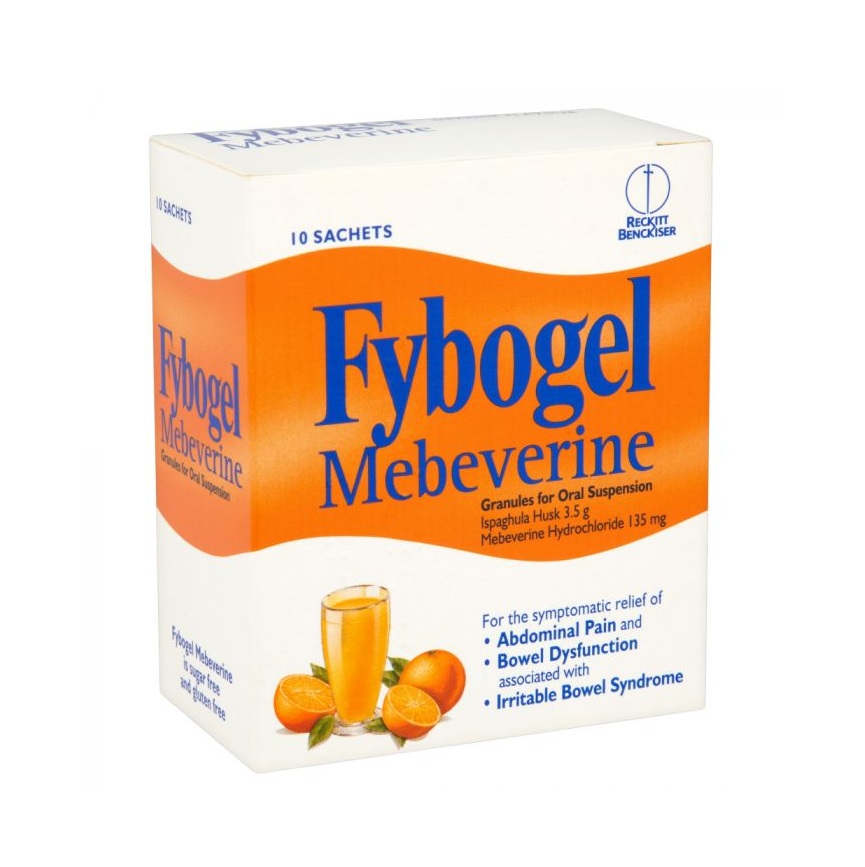 Fybogel Sachets Mebeverine - 10 Sachets