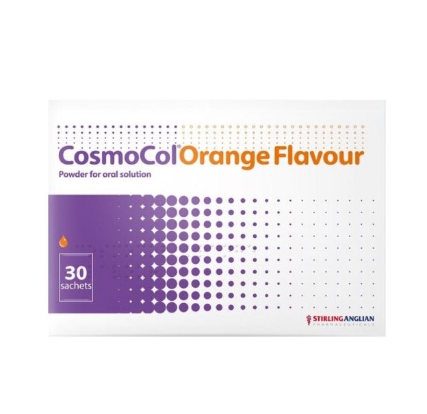 CosmoCol Orange Flavour Sachets - Pack of 30