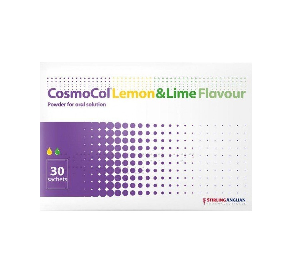 CosmoCol Lemon & Lime Flavour Sachets - Pack of 30