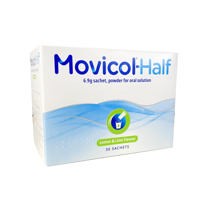 Movicol-Half Powder Laxative For Constipation Lemon & Lime - 30 Sachets