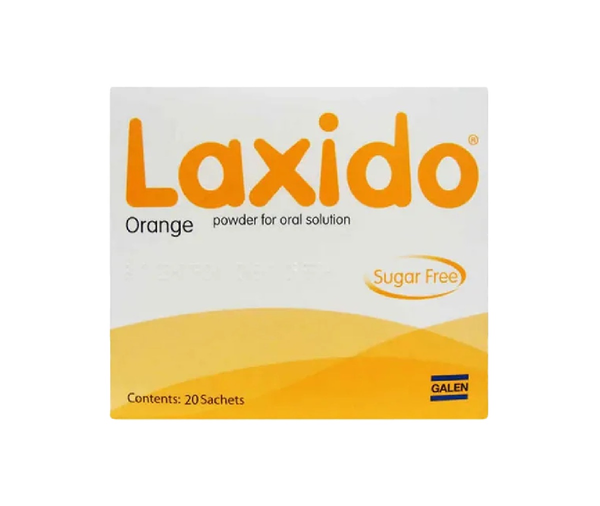 Laxido Orange Powder Sachets - 20 Sachet