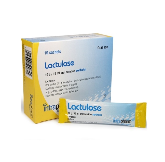 Lactulose 10g/15ml Oral Solution Sachets - 10 Sachets