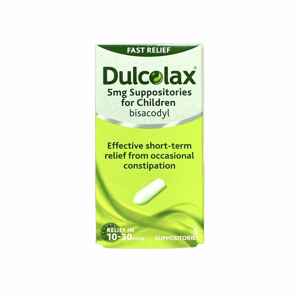 Dulcolax Suppositories For Children - 5mg - 5 Suppositories