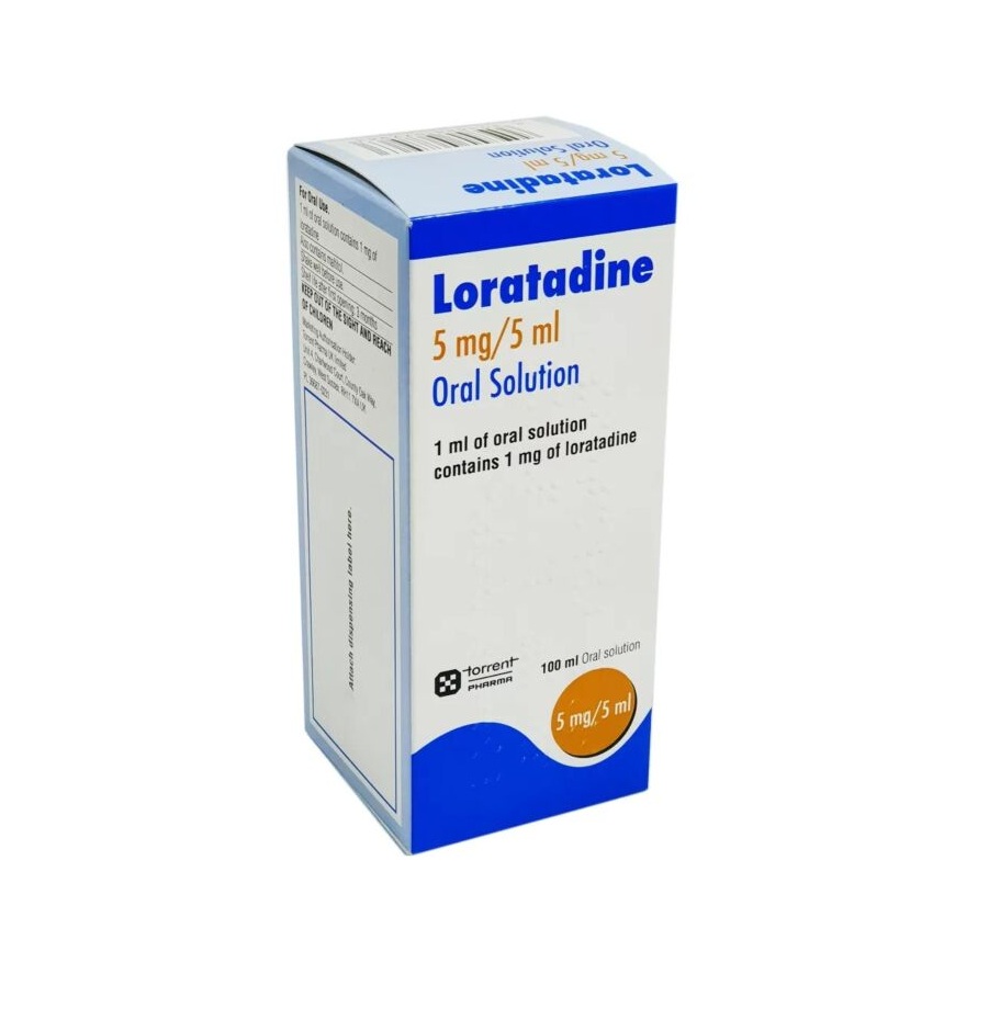 Loratadine 5mg/5ml Syrup - 100ml