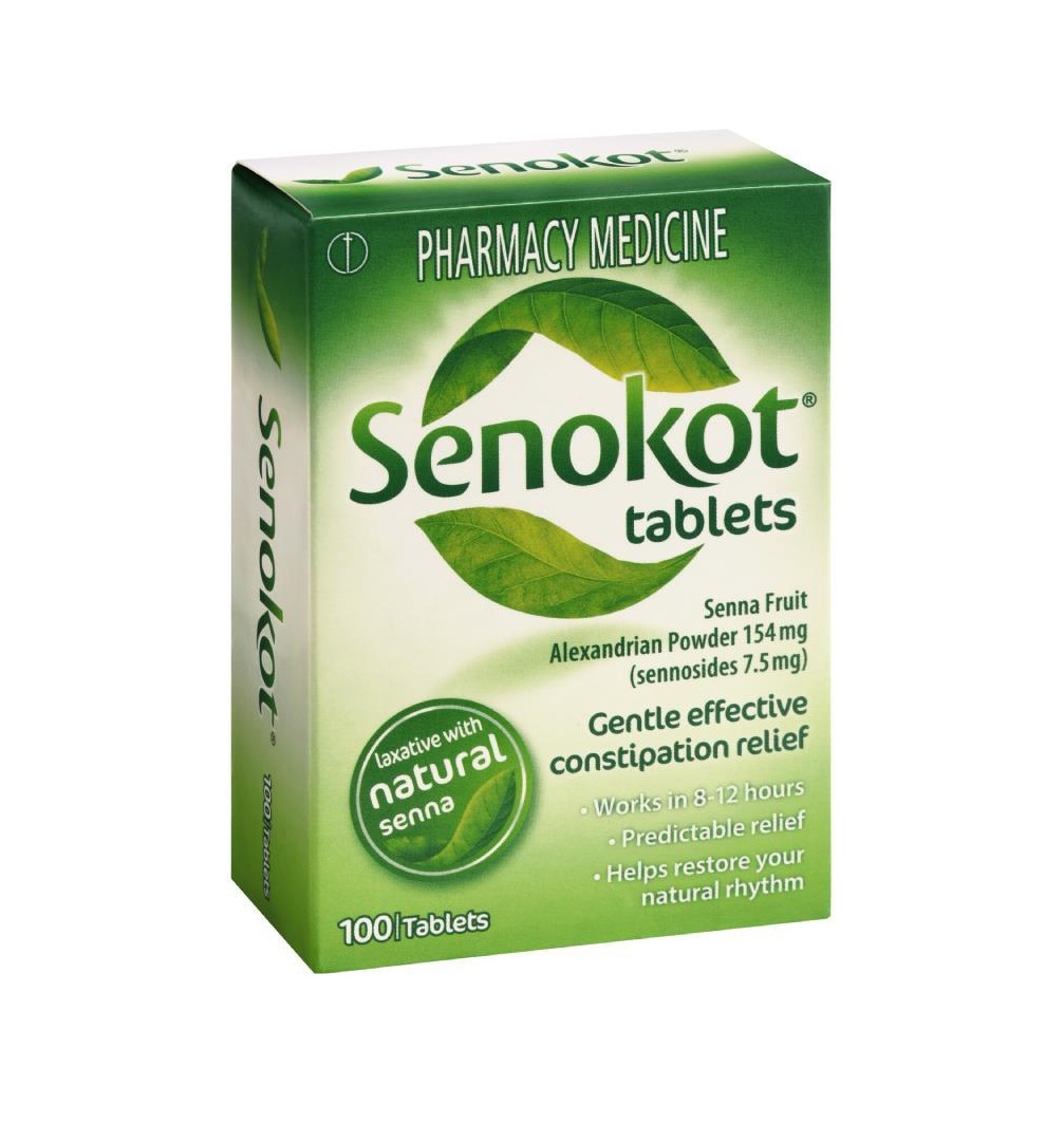 Senokot Tablets - 100 Tablets