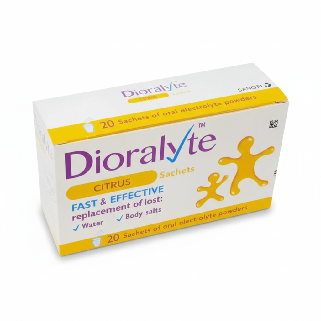 Dioralyte Sachets Citrus - 20 Sachets