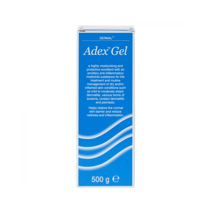 Adex Gel Moisturising Emollient For Dry Skin - 500g