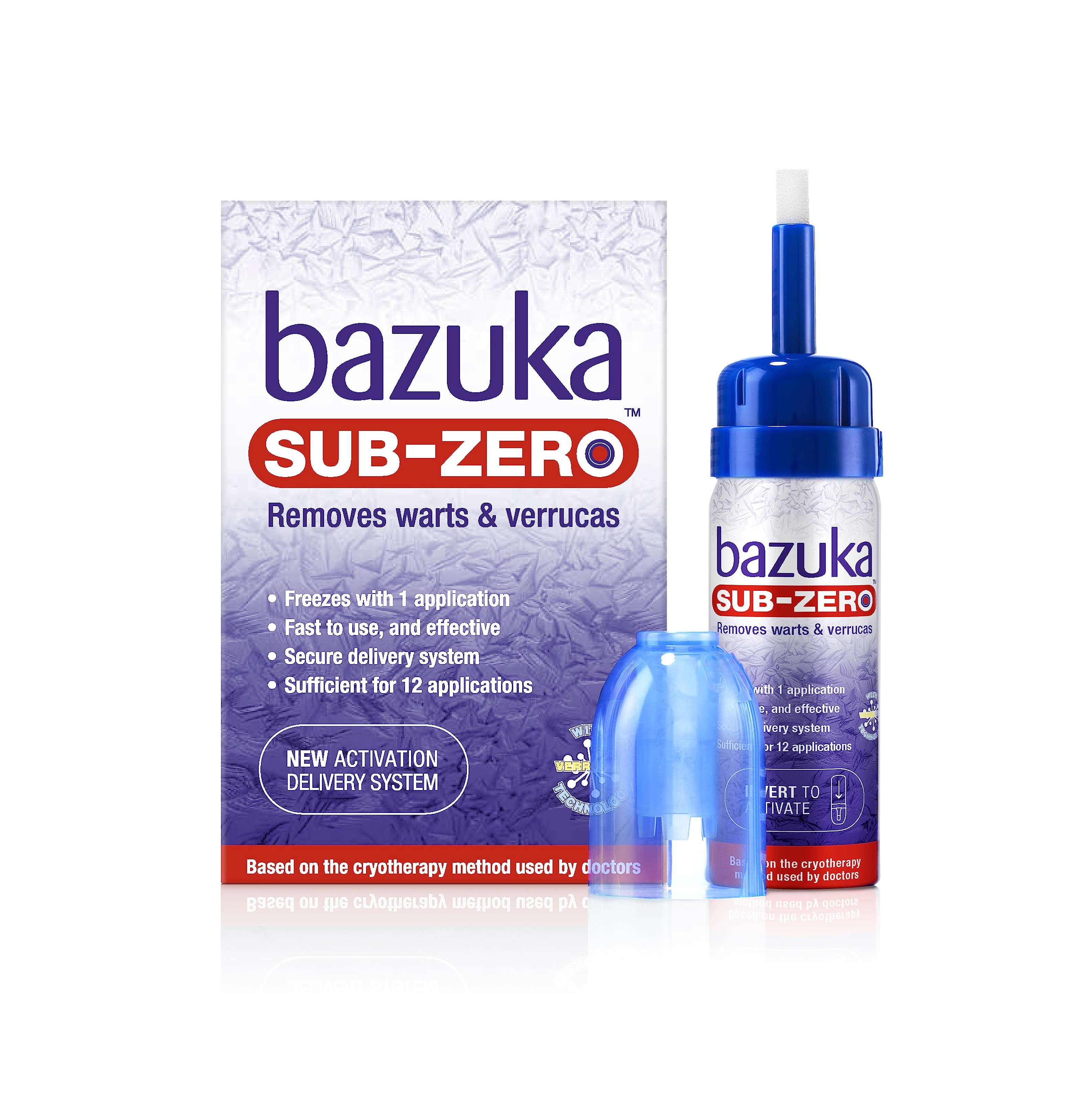 Bazuka Sub-Zero Freeze Verucca & Wart Removal Treatment - 50ml