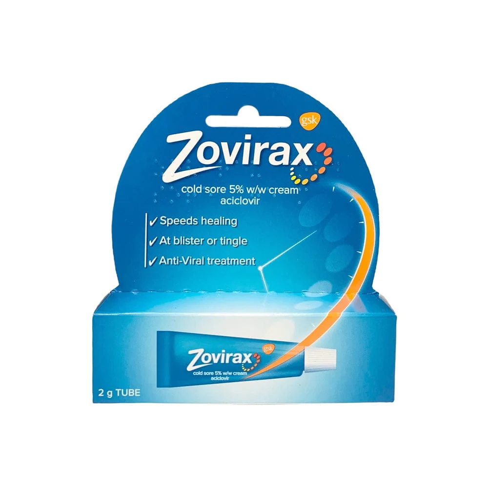 Zovirax Cream Tube - 2g