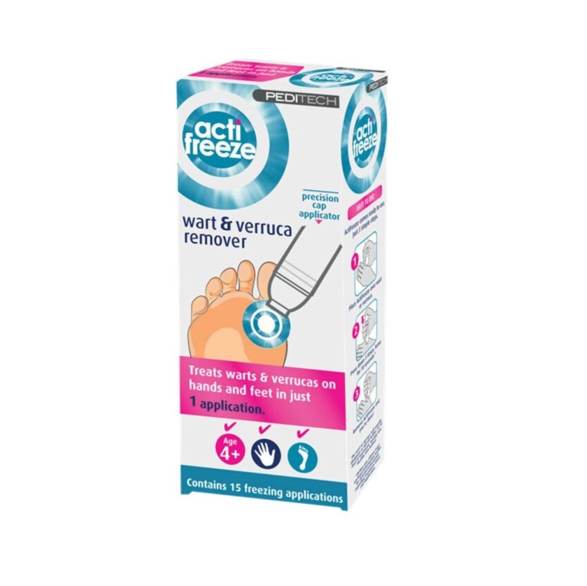 Peditech ActiFreeze Wart and Verruca Remover - 38ml