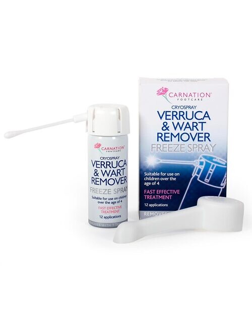 Carnation Cryospray Verruca And Wart Remover Freeze Spray - 50ml