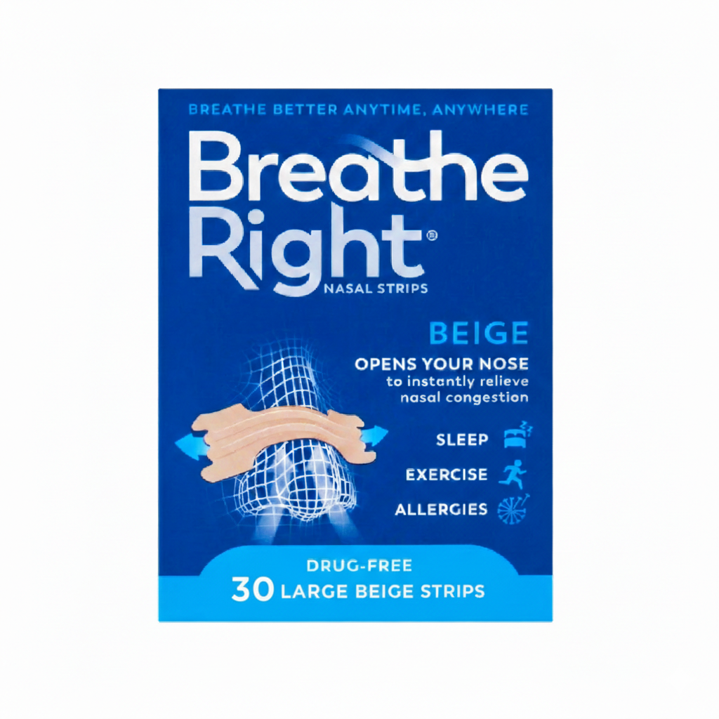 Breathe Right Congestion Relief Nasal Strips Original Large - 30 Strips