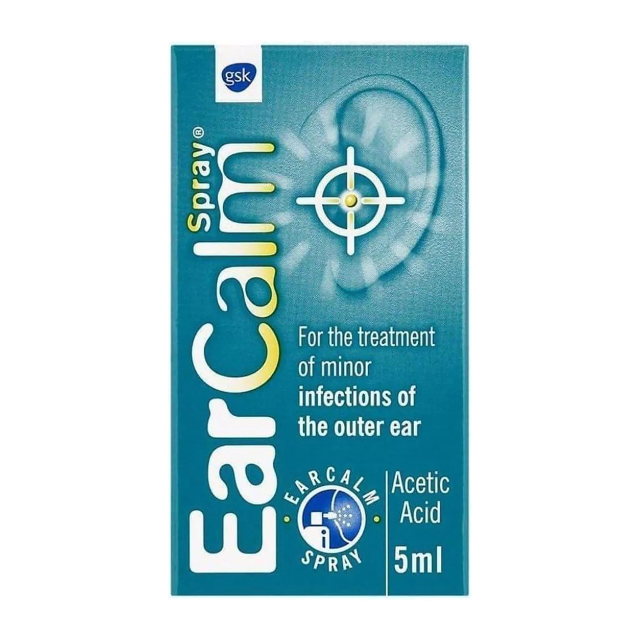 Earcalm Spray for Ear Infections - 5ml