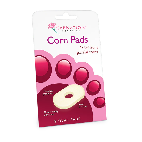 Carnation Corn Pads Oval - 9 Oval Pads