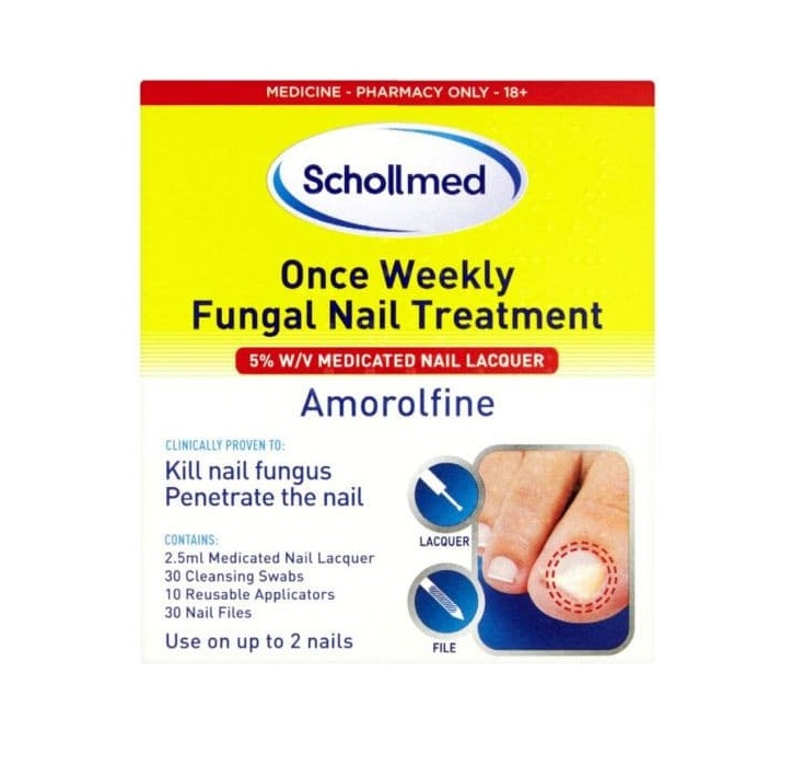 Schollmed Once Weekly Fungal Nail Treatment - 5% w/v Nail Lacquer