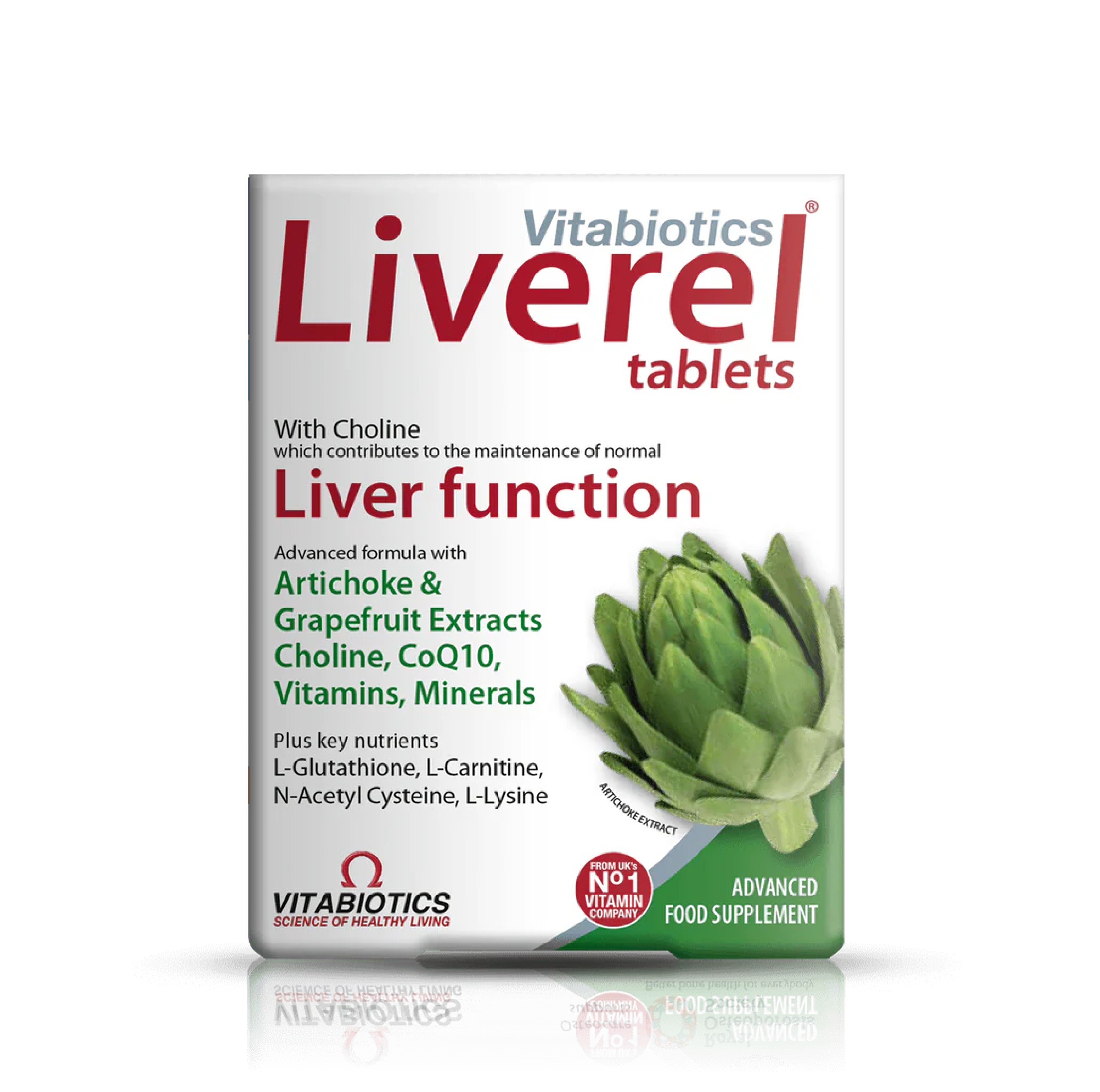 Vitabiotics Liverel - 60 Tablets