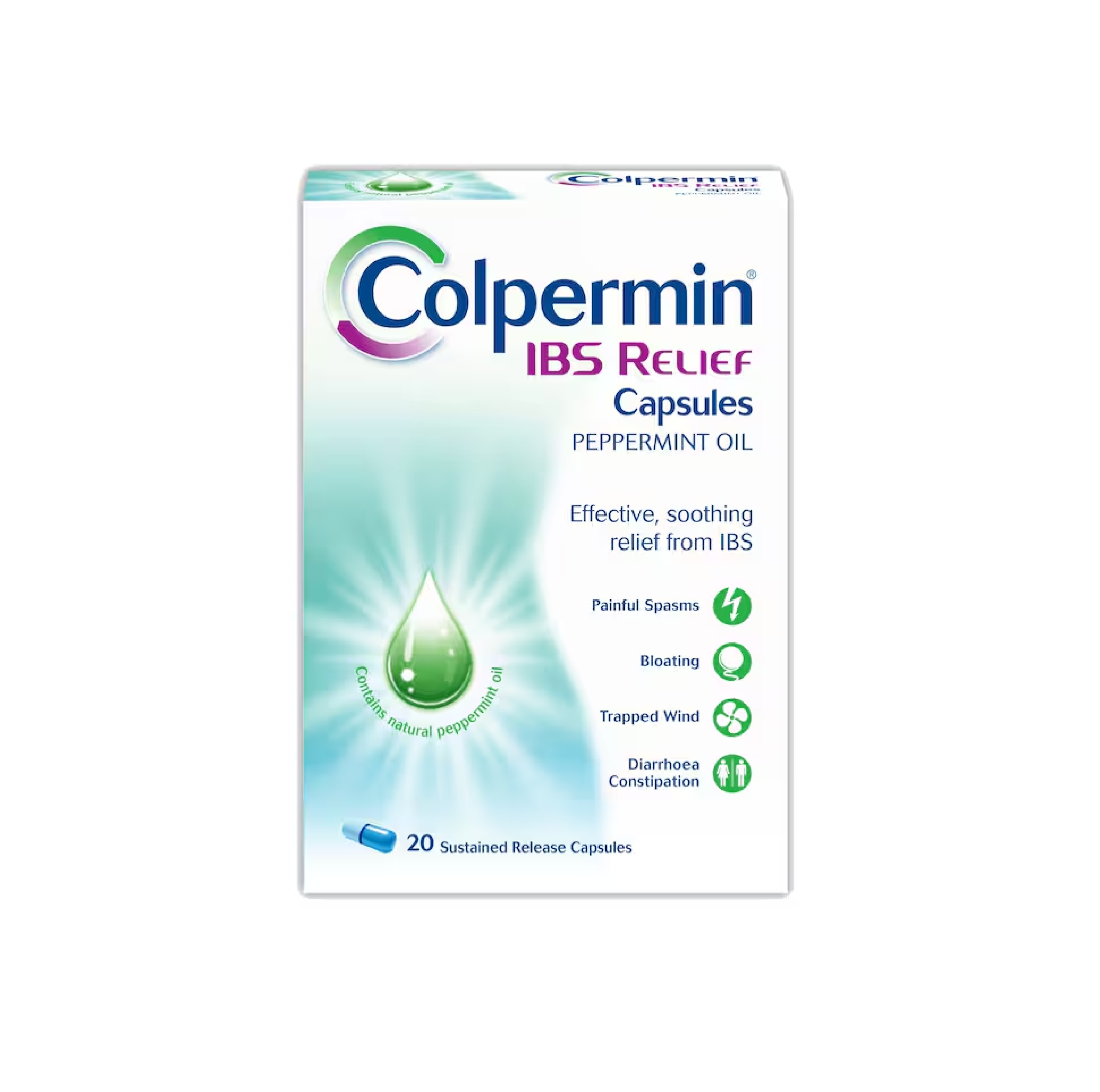 Colpermin Capsules - 20 Capsules