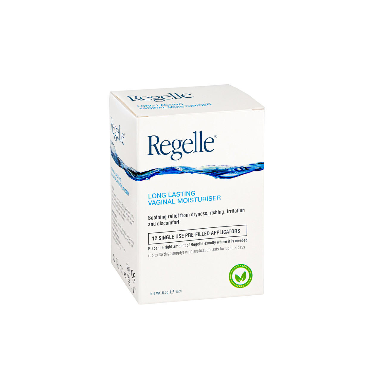 Regelle Long Lasting Vaginal Moisturiser - 12 Pack