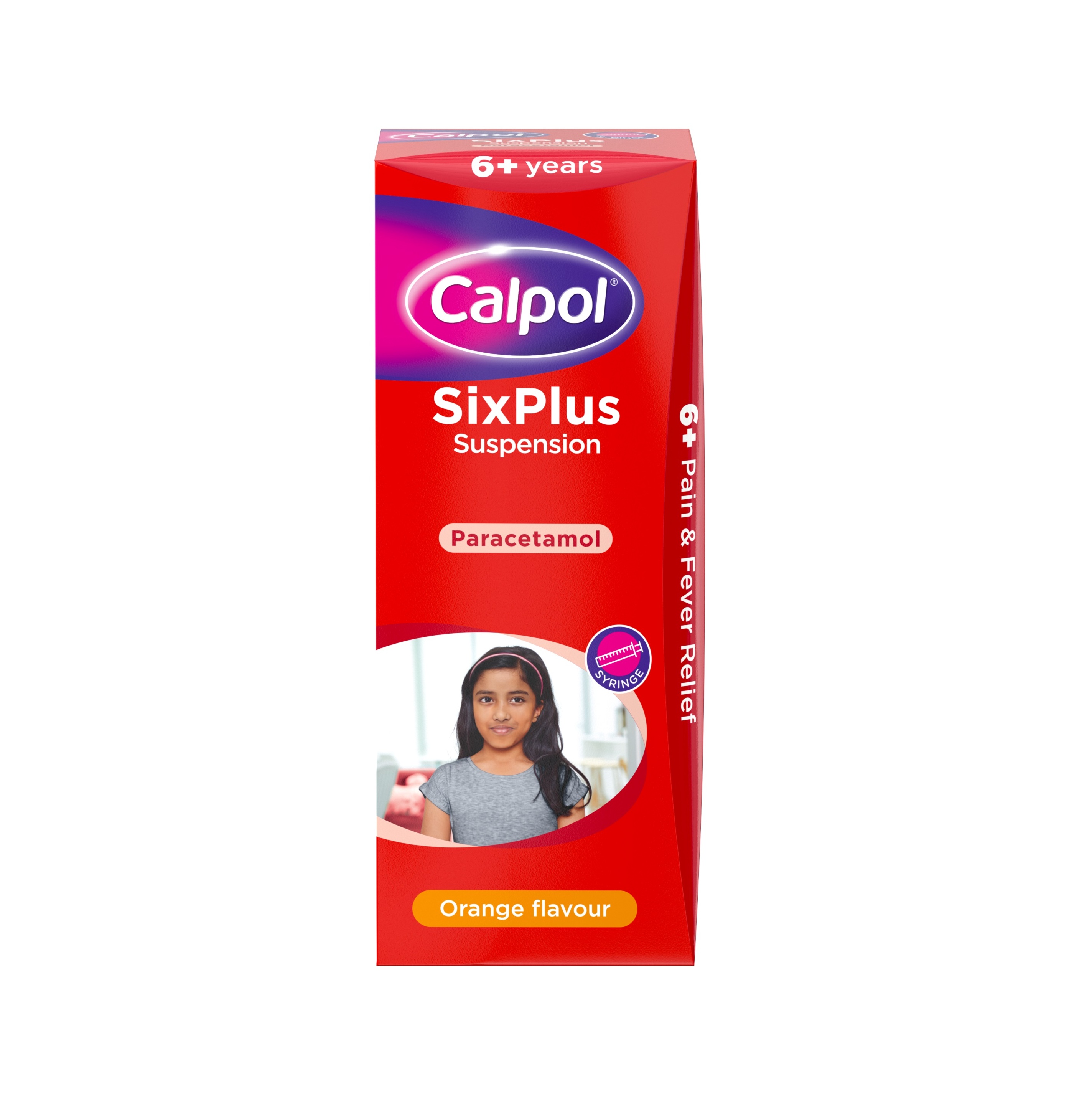 Calpol Six Plus Sugar Free Suspension - 100ml
