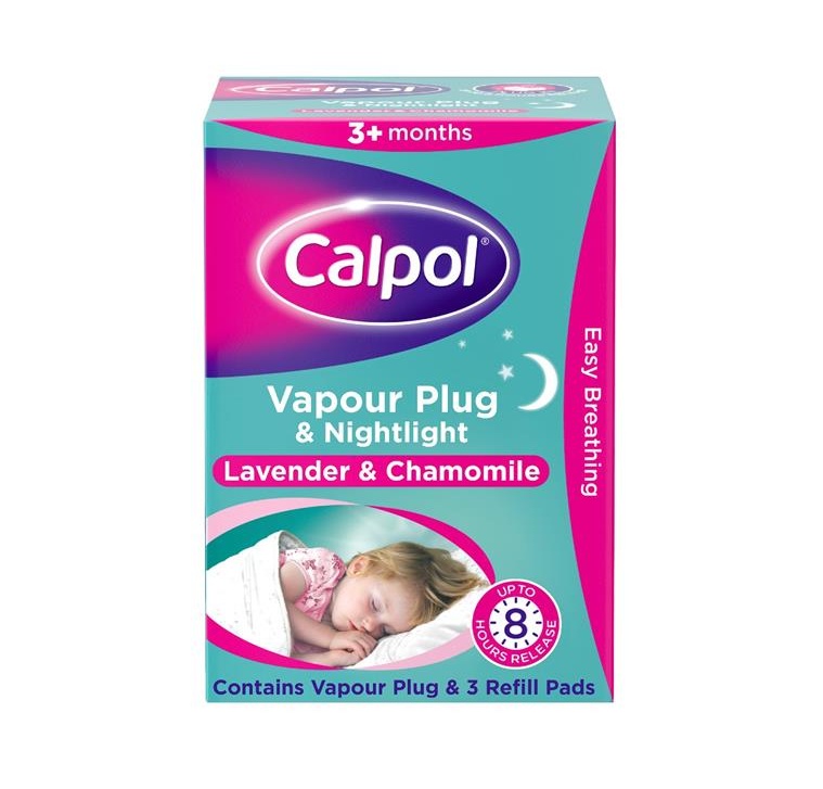 Calpol Night Plug In +3 Pads Lavender & Chamomile