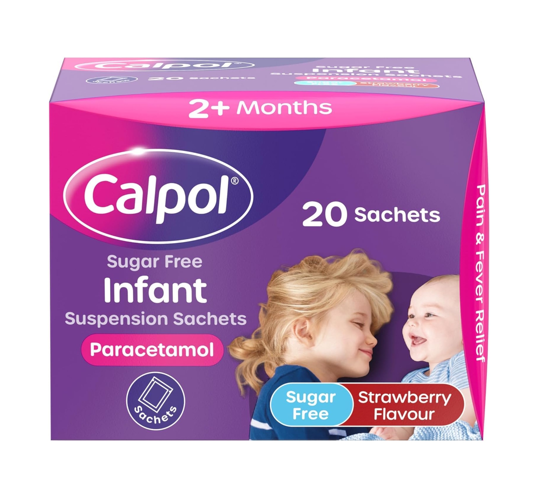 Calpol Sugar Free Infant Suspension - 20 Sachets