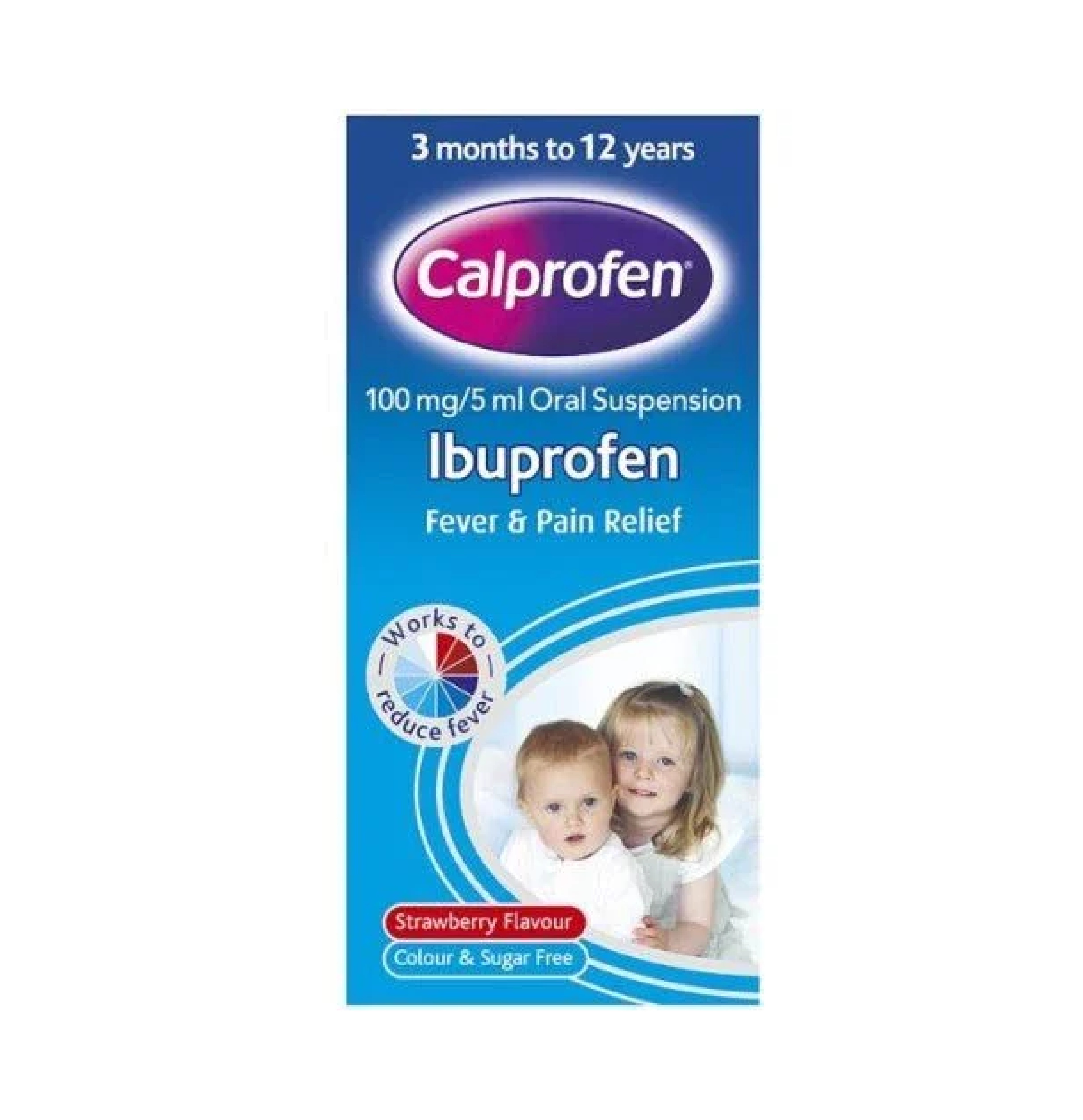 Calprofen Ibuprofen Suspension 3+ Months - 200ml