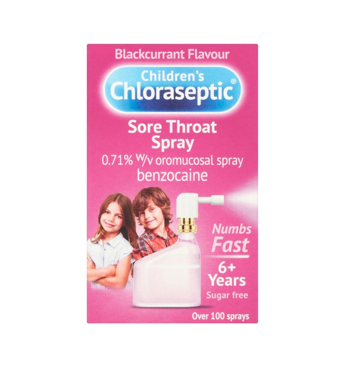 Children's Ultra Chloraseptic Blackcurrant Throat Spray – 15ml