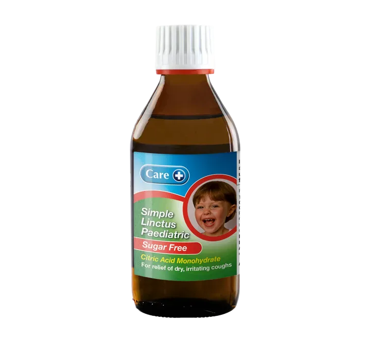 Care Simple Linctus Paediatric Sugar Free - 200ml