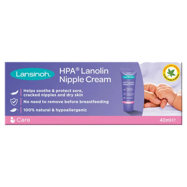 Lansinoh HPA Lanolin Nipple Cream - 40ml