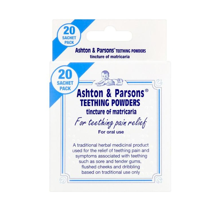 Ashton & Parsons Teething Powders - 20 Sachets