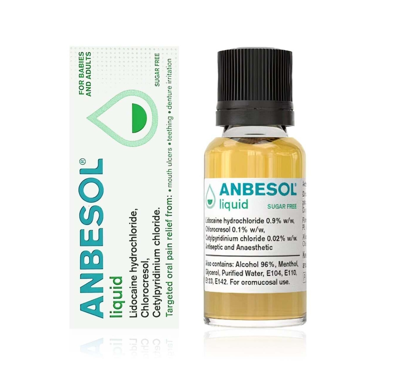 Anbesol Oral Liquid - 10ml