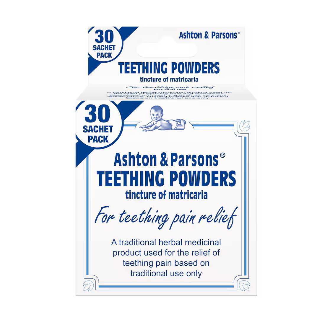 Ashton & Parsons Teething Powders - 30 Sachets