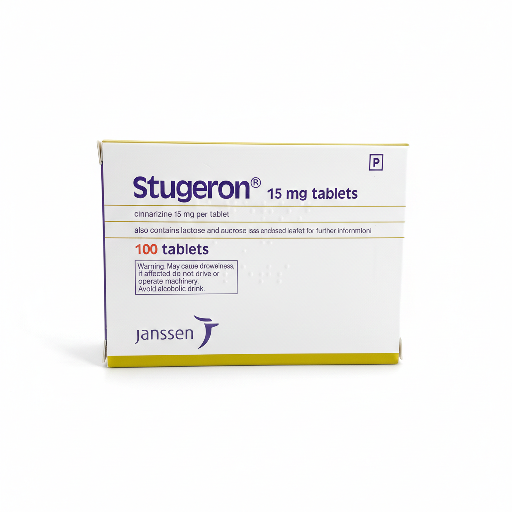 Stugeron 15mg- Pack of 100