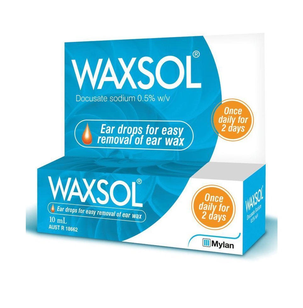 Waxsol Ear Drop Solution - 10ml