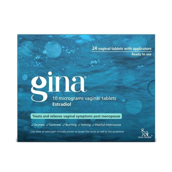Gina 10mcg Vaginal Tablet - Pack 24
