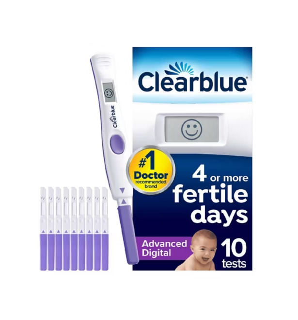 Clearblue Advanced Digital Ovulation Test Kit - 10 Tests