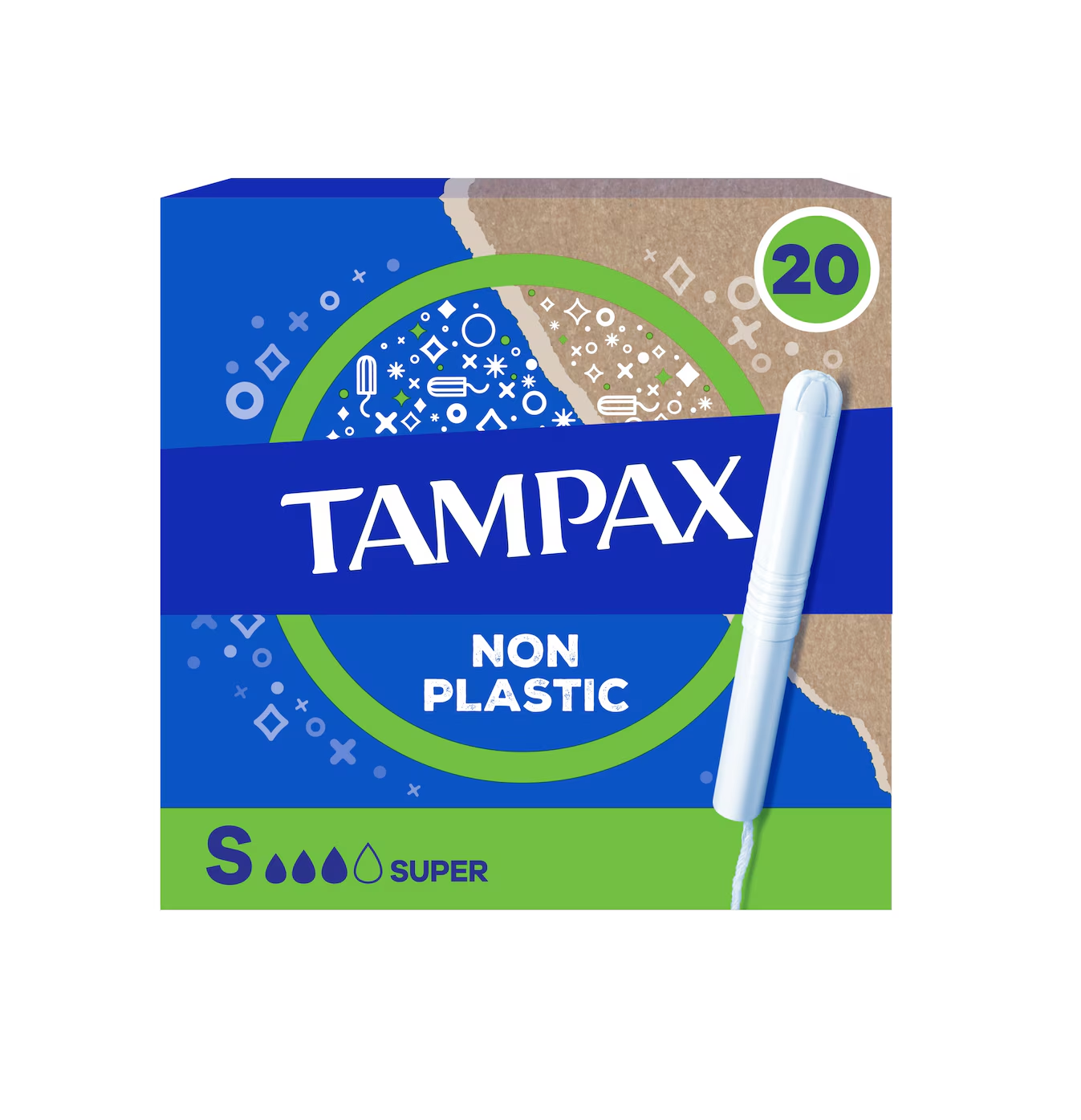 Tampax Super - 20 Pack