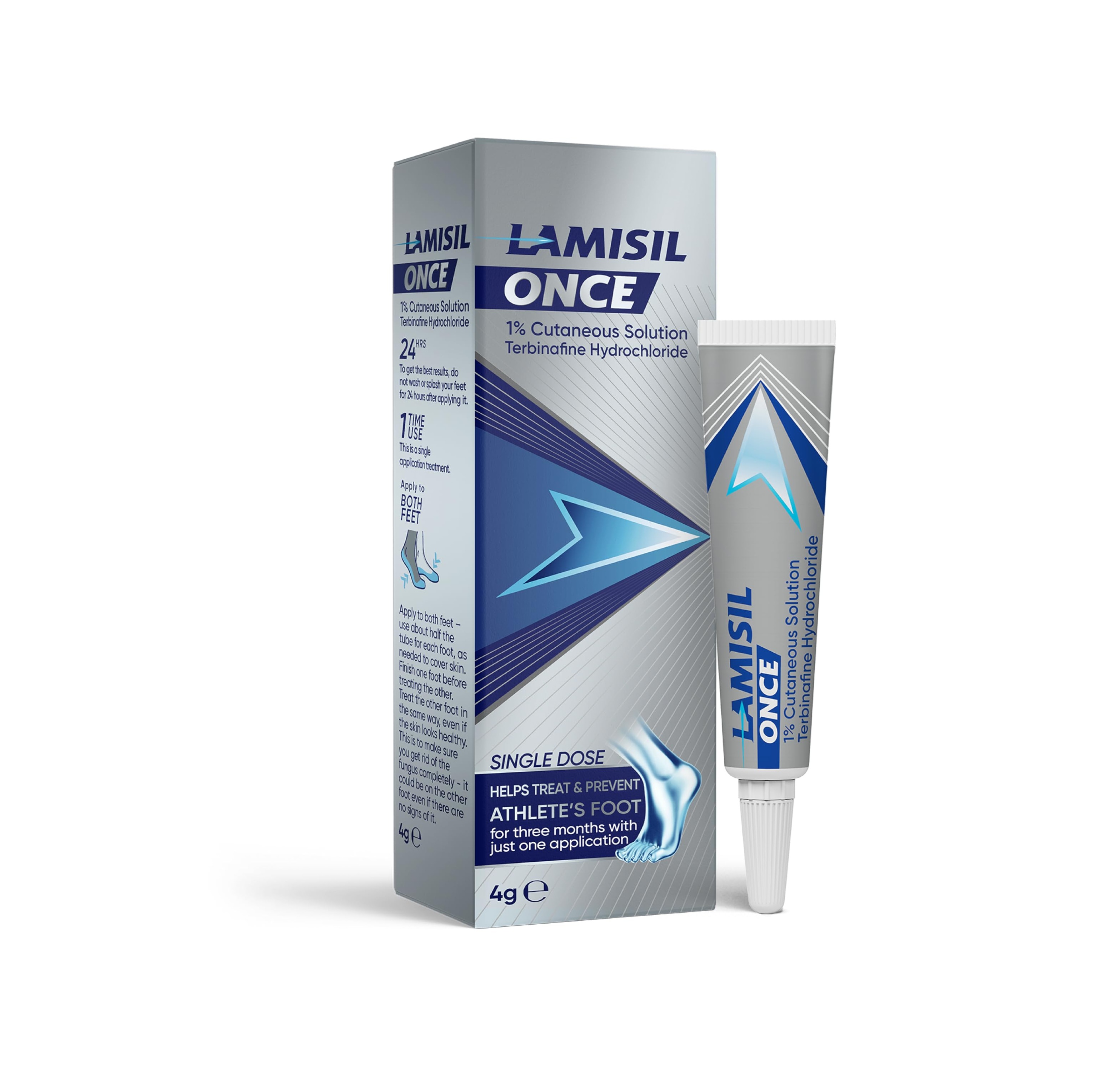 Lamisil Once Antifungal Athlete’s Foot Treatment 4g