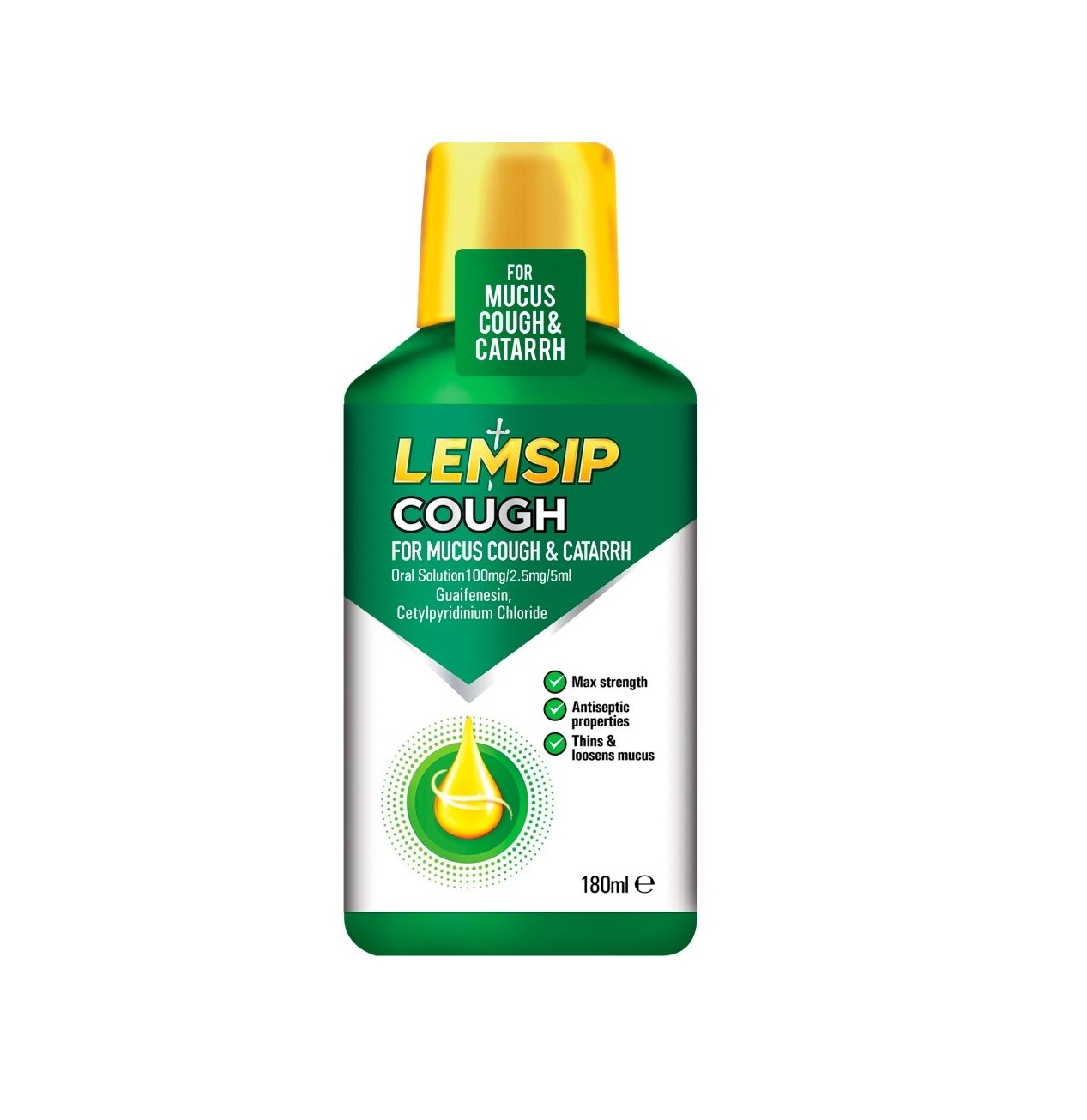 Lemsip Mucus For Chesty Cough - 180ml