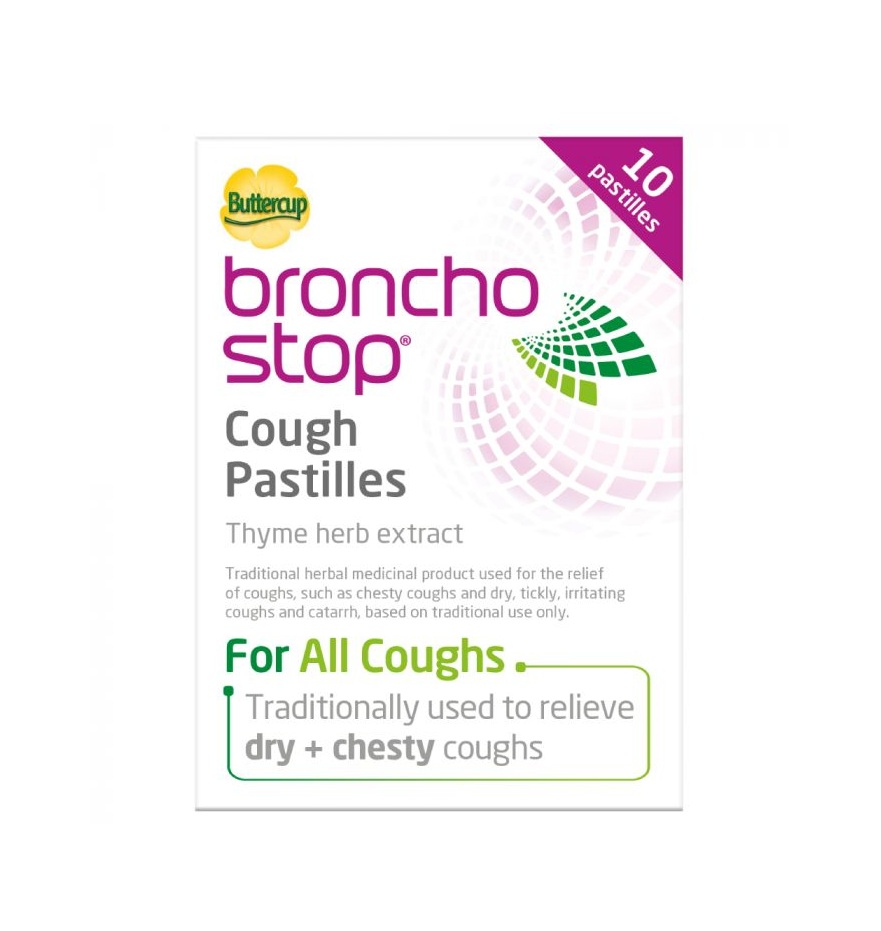 Buttercup BronchoStop Cough Pastilles - 10 Pastilles